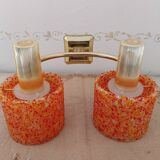 Applique en perspex orange