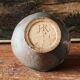 Petit vase en grès, monogrammé HR, glaçure expérimentale, début 20ème