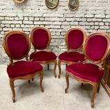 4 medallion chairs
