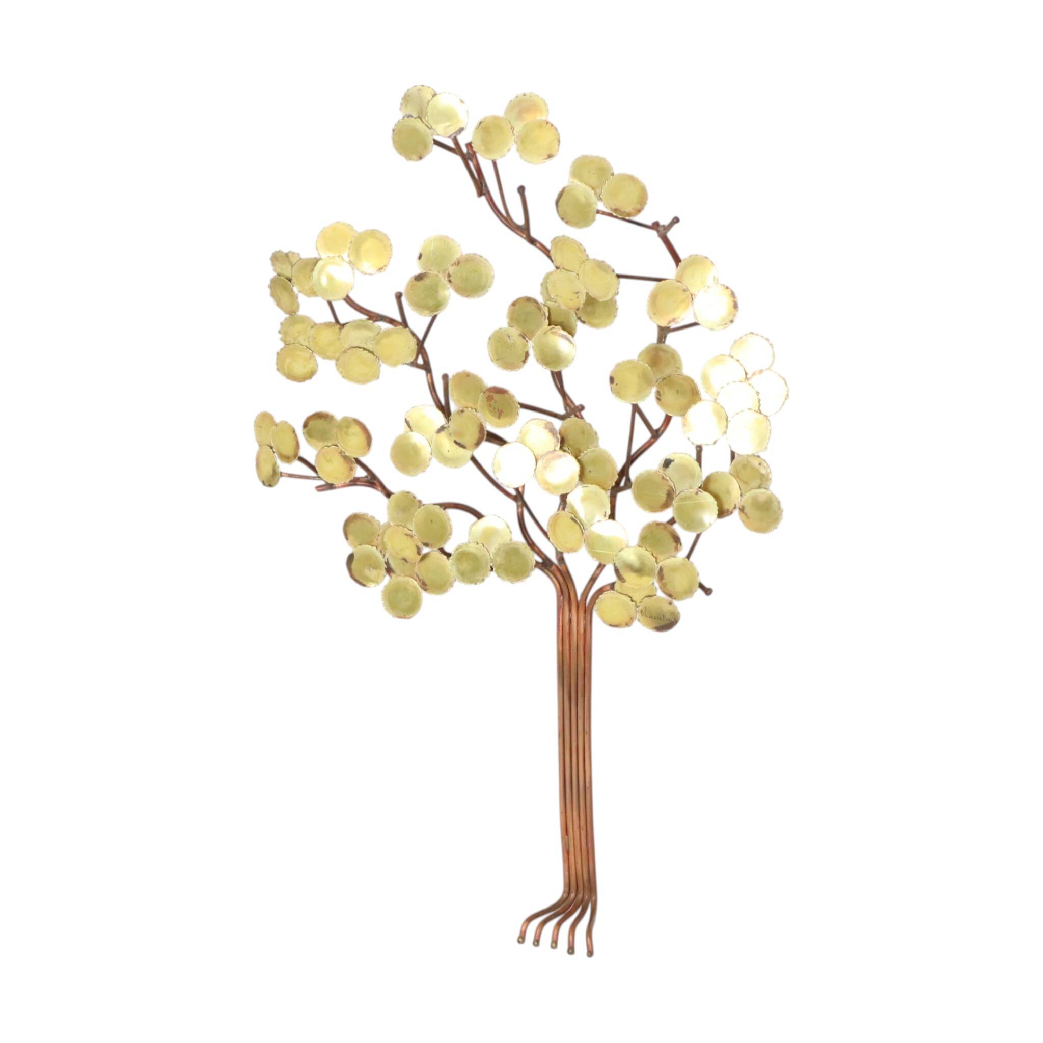 Vintage Tree Art Object by Daniel D’Haeseleer – Wall Decoration (59 cm)