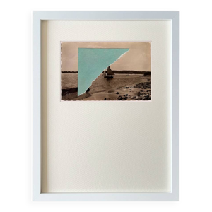 La baie - Collage sur