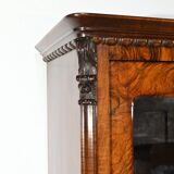 Burl Walnut Bookcase, Restoration Period – Early 19th Century