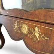 Elegant antique display cabinet, dating to 19th century