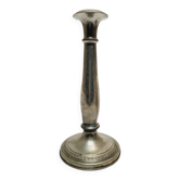 Eclectic gilloched candlestick, 1900s