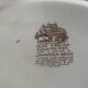 Large English ceramic dish