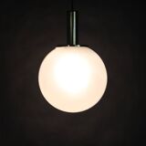 1970s Pendant Glass Light by Targetti , Italy