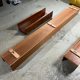 Wall shelf by Walter Wirz for Wilhelm Renz, 60s. Rosewood