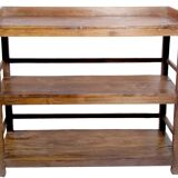 Ancient Burmese teak shelf