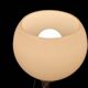 Pair of Napoleon III style brass and opaline wall lights