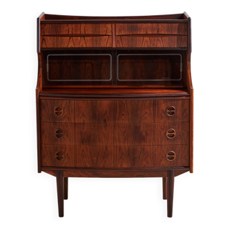 Restored rosewood bureau desk by Gunnar Falsig for Brdr. Falsig Møbelfabrik