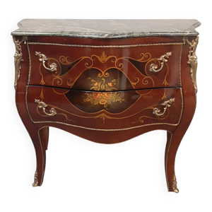 Commode bombée de style - louis