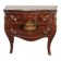 Bombé chest of drawers in the French Louis XV style.