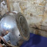 Round chrome kettle