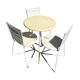 Outdoor table design 60s