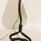 Wrought iron floor lamp attributed to Léopold Gest.