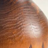 Solid wood vintage country style lamp