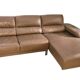Leather corner sofa