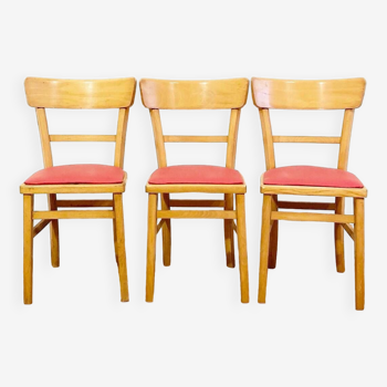 Trio de chaises bistrot