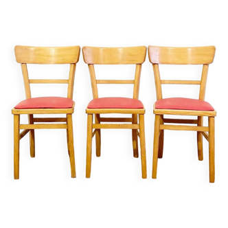 Trio of bistro chairs