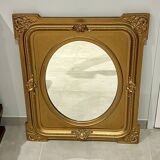 Antique gilded mirror