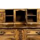 Provençal Louis XV style sliding sideboard stamped in fruit wood