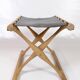 Stool Model PH 43 Made In Oak & Stretched Black Full Grain Leather By Poul Hundevad
