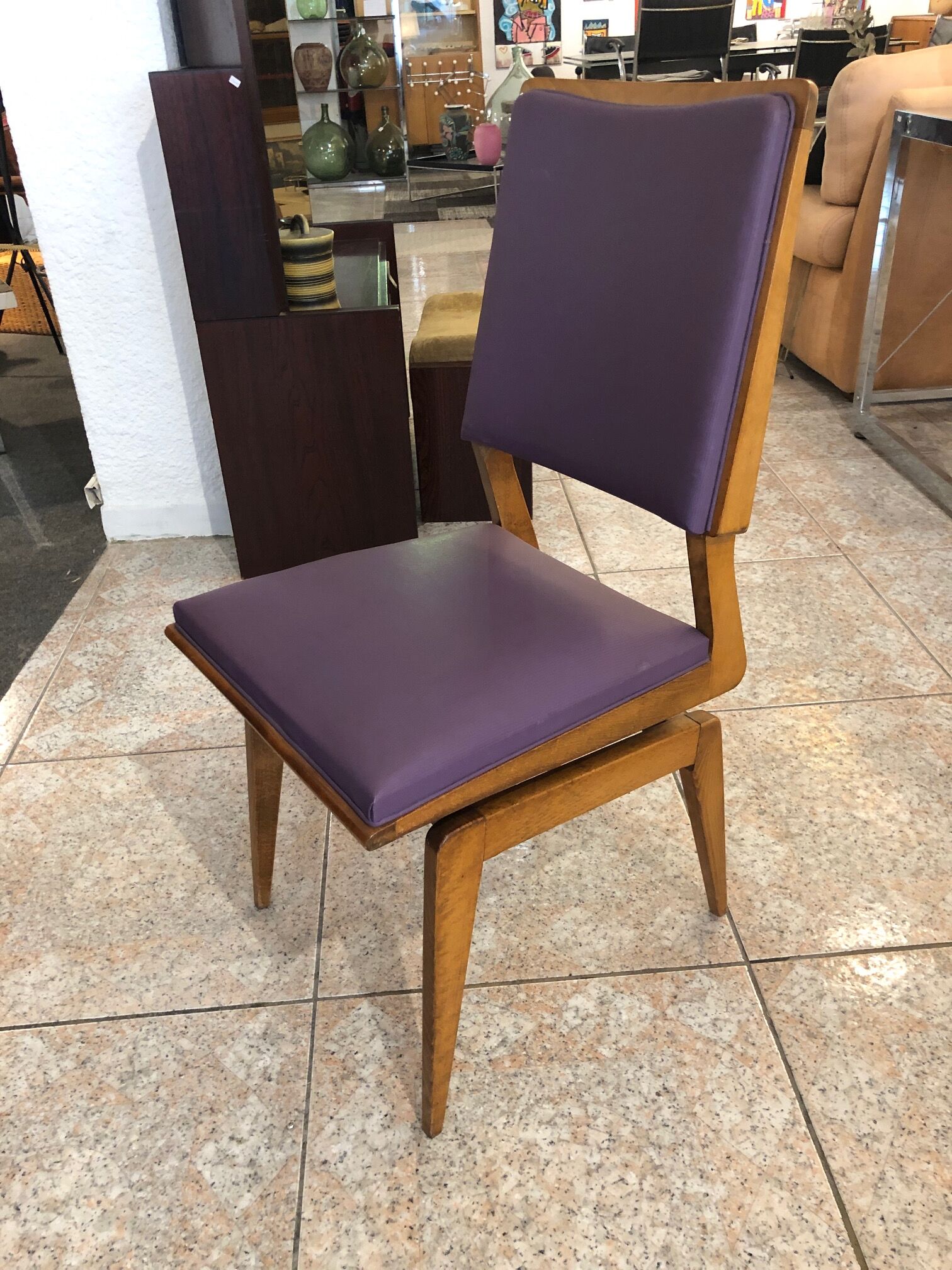 Lot de quatre chaises de Maurice Pré