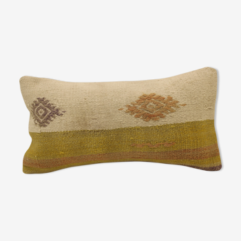 Housse de coussin kilim 20x40 cm