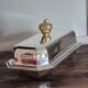 Metal butter dish