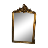 Old mirror in gilded wood 125x79cm
