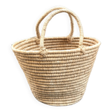 Doum woven bucket basket