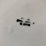 Plat à poisson homard en céramique émaillée années 50