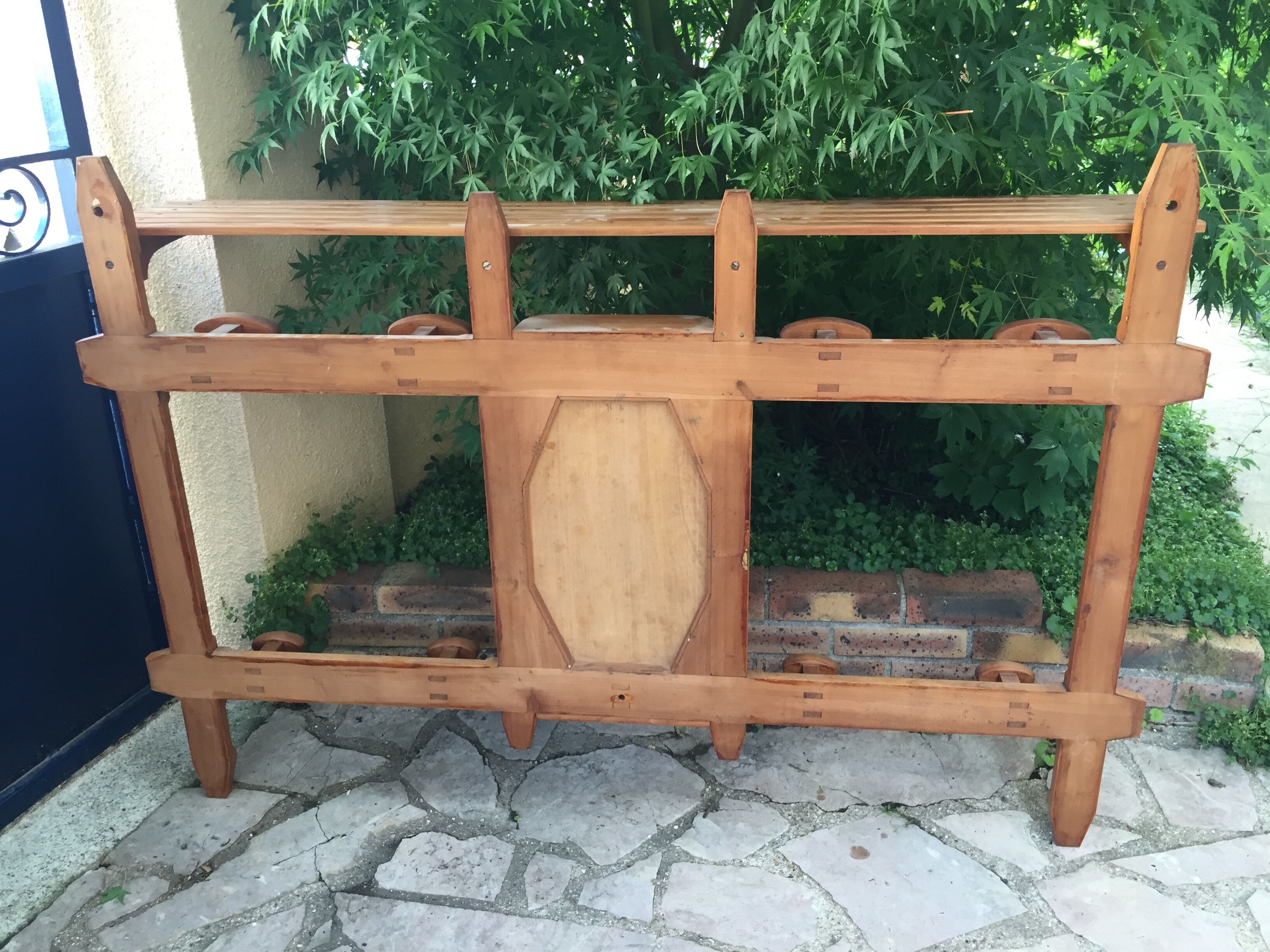 Large Scandinavian wall coat door