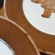 Set 5 assiettes à dessert animaux sauvages d'Afrique