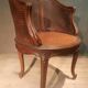 Fauteuil de burreau canné style Louis XV