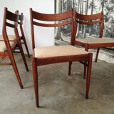 Set de 4 chaises scandinaves