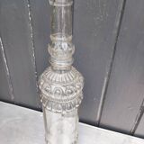 Ancienne bouteille en verre soufflé, 19è