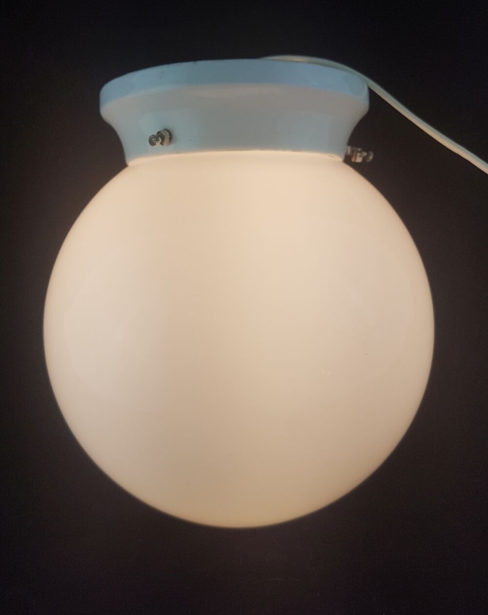 Ceramic art deco ceiling light