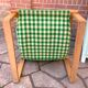 Vintage pine armchair