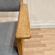 ARMCHAIR STAMPED "HANS WEGNER" 1960.