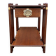 Bedside table, end table, wood, vintage, 80s