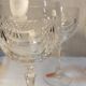 Set of 6 wine glasses and carafe in Lorraine Crystal - Gérard Model