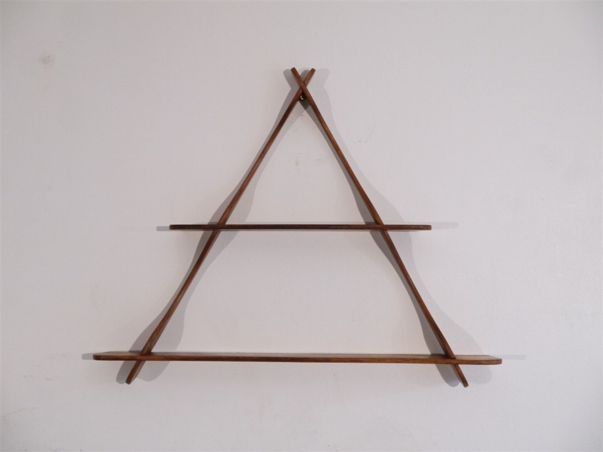 Vintage Scandinavian teak floor 1960