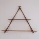 Vintage Scandinavian teak floor 1960