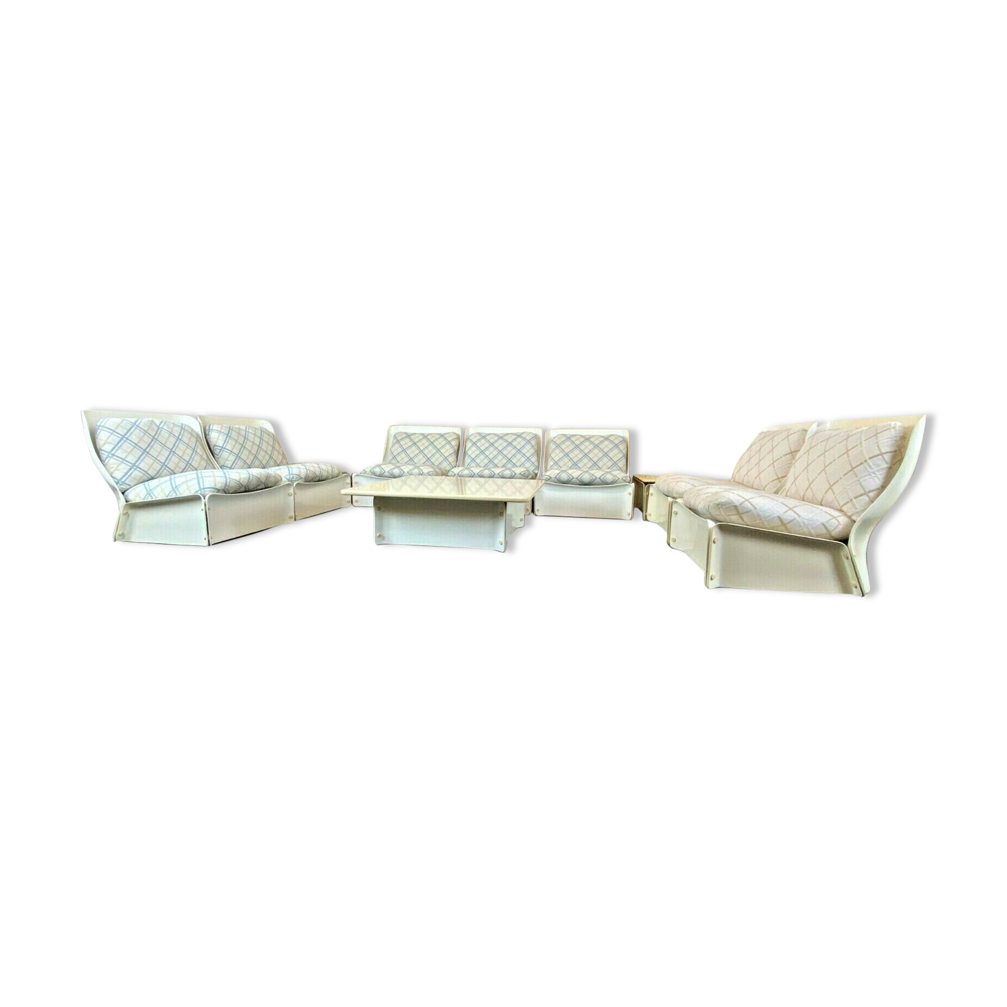 60s 70s Rare Modular Sofa Module Couch Design Fiberglass Space Age 60s 70s