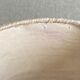Stoneware bedside lamp with woven wool lampshade, 70s