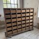 1950s pine workbench XL 160cm