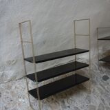 Golden wall string shelf