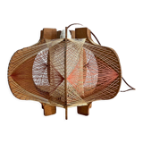 Wooden suspension and vintage wire