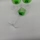6 Large Baccarat crystal glasses.